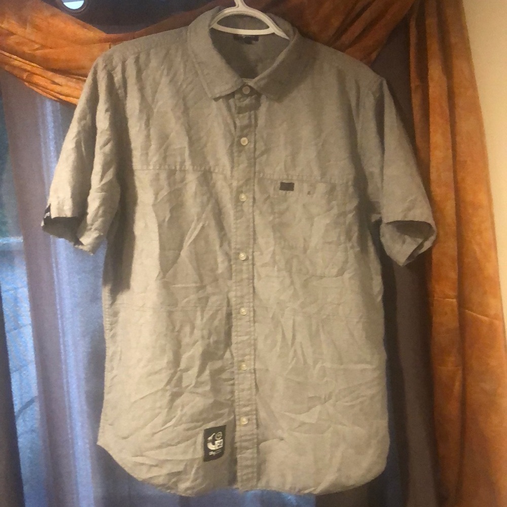 LRG short sleeve casual Button Up